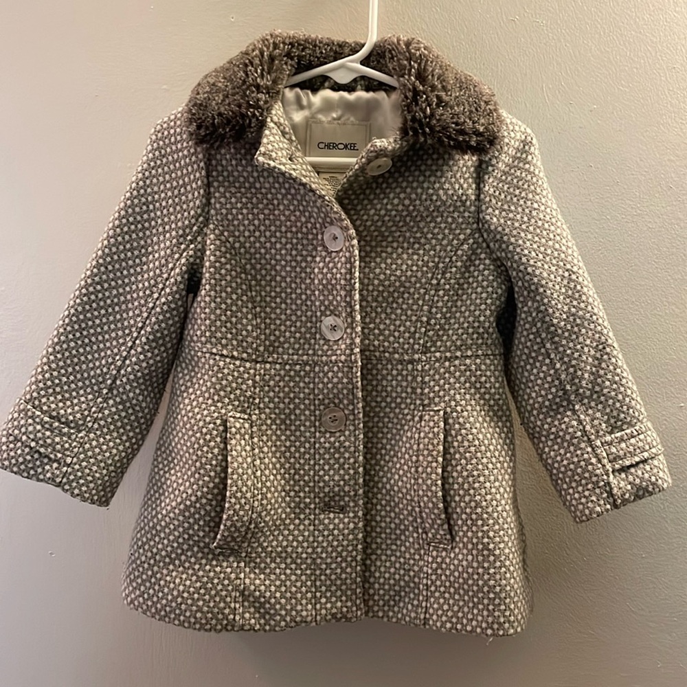 Girls Peacoat